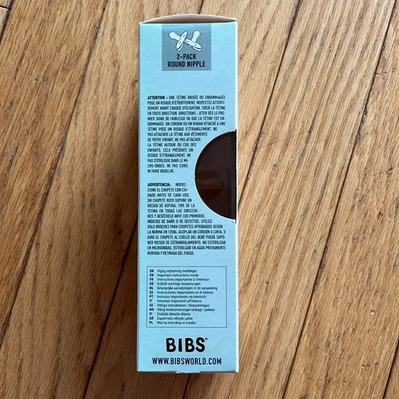 Bibs Rubber Pacifier - Picture 2 of 4